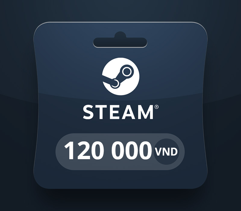 Steam Wallet VND 120 000 Gift Card