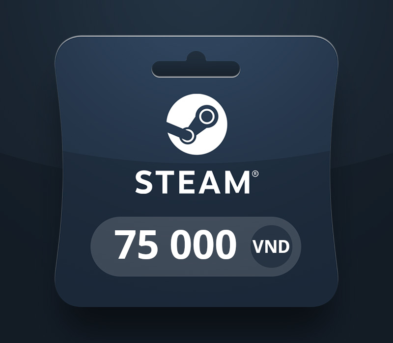 Steam Wallet VND 75 000 Gift Card