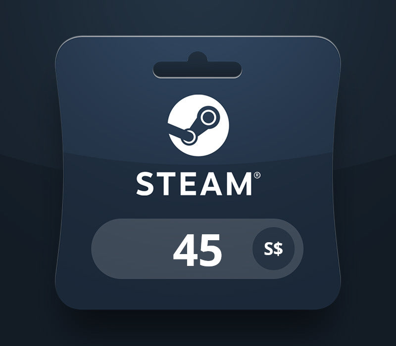 Steam Wallet SGD 45 Gift Card SG