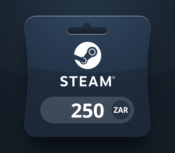 Steam Wallet ZAR 250 Gift Card ZA
