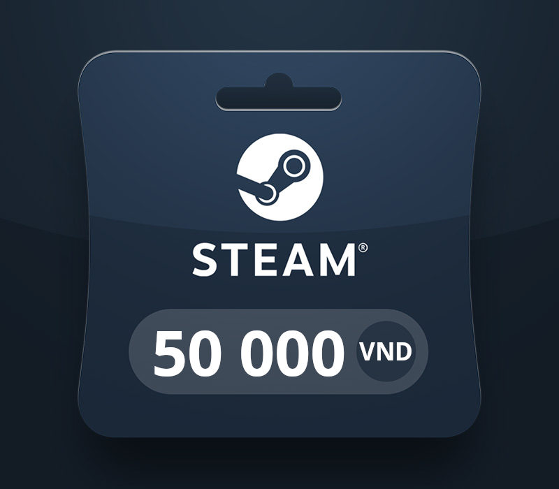 Steam Wallet VND 50 000 Gift Card VN