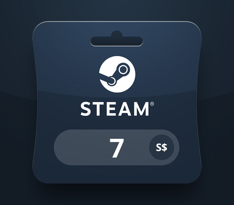 Steam Wallet SGD 7 Gift Card SG