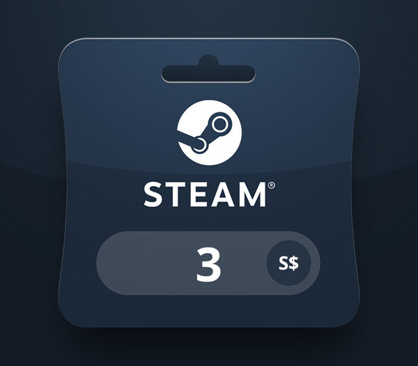 Steam Wallet SGD 3 Gift Card SG