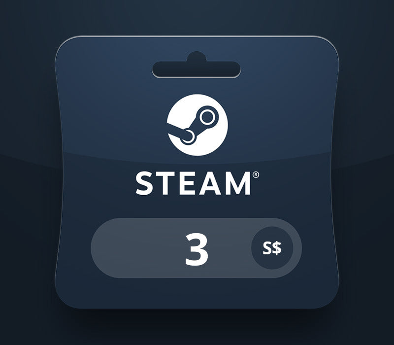 Steam Wallet SGD 3 Gift Card SG