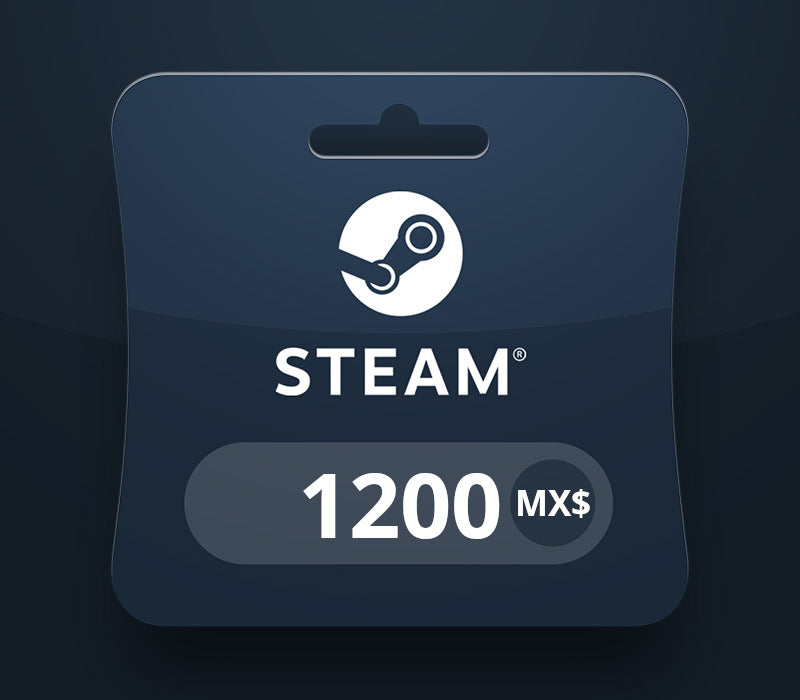 Steam Wallet MXN 1200 Gift Card MX
