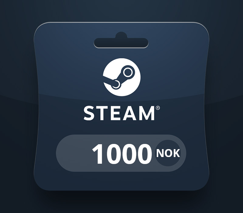 Steam Wallet NOK 1000 Gift Card NO