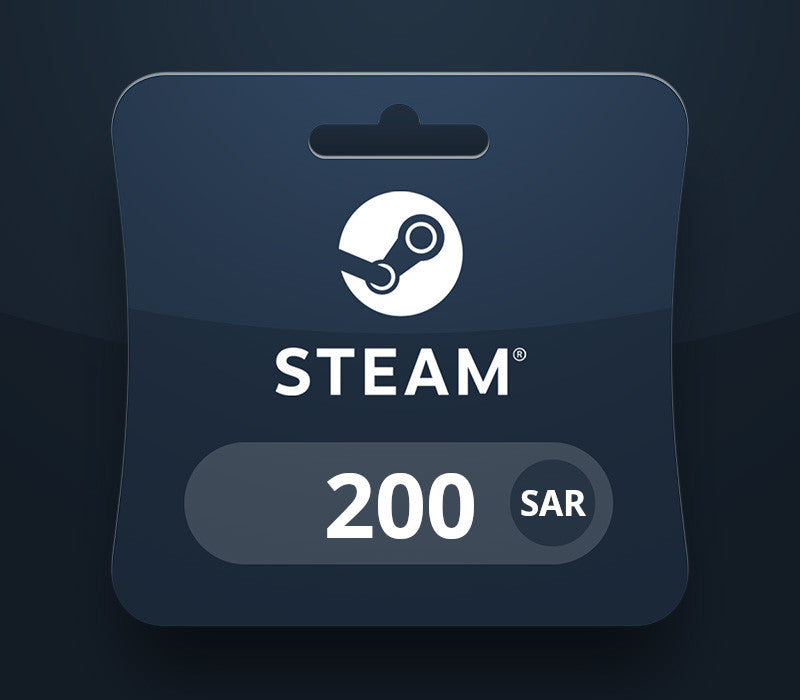 Steam Wallet SAR 200 Gift Card