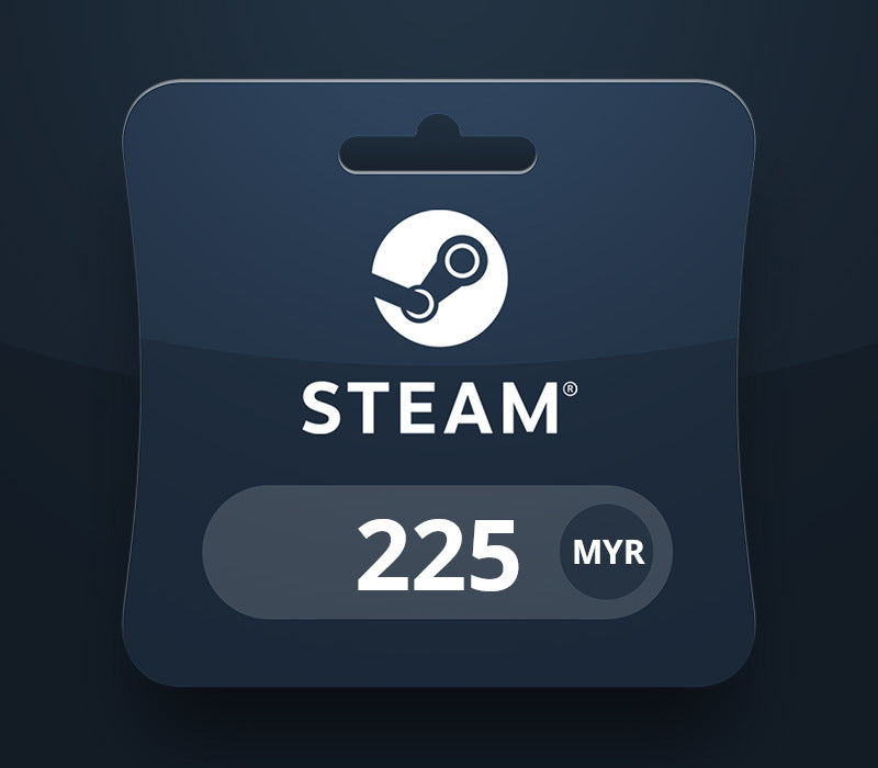 Steam Wallet MYR 225 Gift Card MY