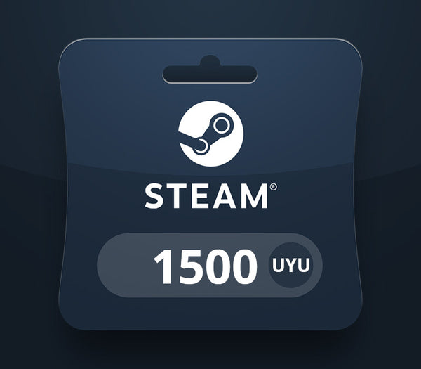 Steam Wallet UYU 1500 Gift Card UY