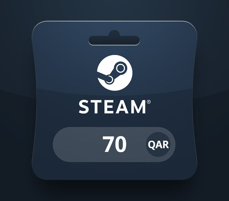 Steam Wallet QAR 70 Gift Card QA