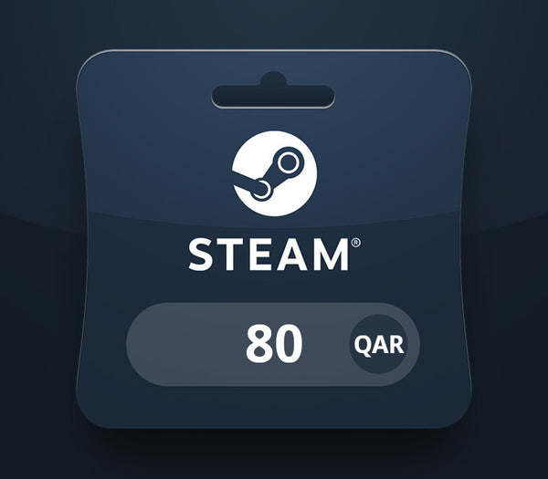 Steam Wallet QAR 80 Gift Card QA
