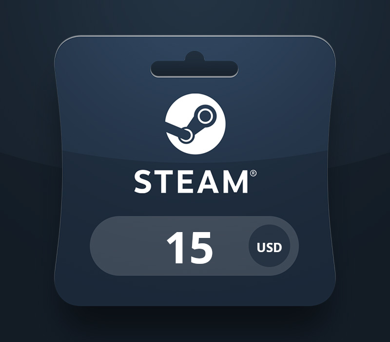 Steam Wallet USD 15 Gift Card GT