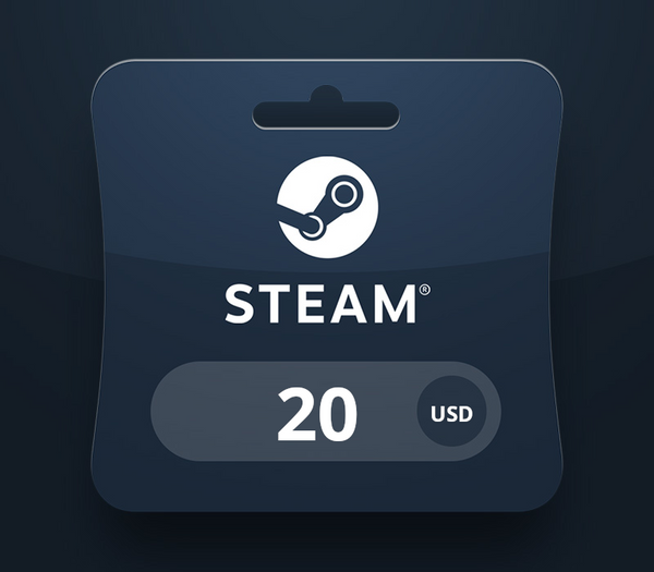 Steam Wallet USD 20 Gift Card NI