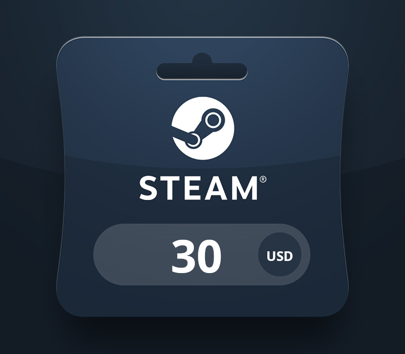 Steam Wallet USD 30 Gift Card GE