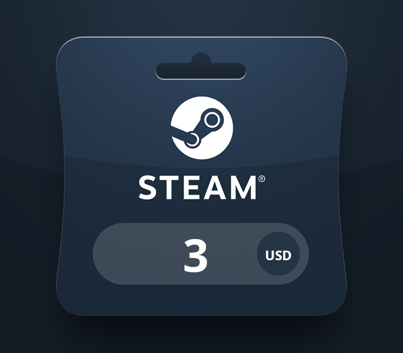 Steam Wallet USD 3 Gift Card EG