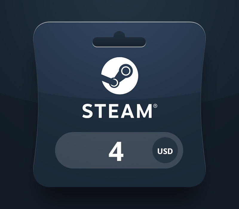 Steam Wallet USD 4 Gift Card GY
