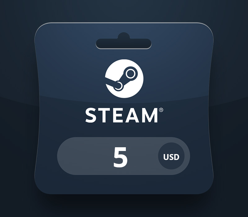 Steam Wallet USD 5 Gift Card AR