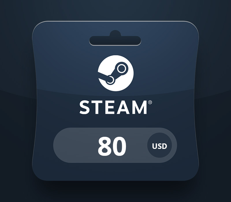 Steam Wallet USD 80 Gift Card GE