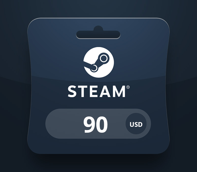 Steam Wallet USD 90 Gift Card PY