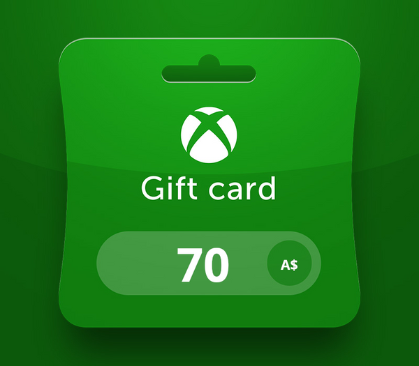 XBOX Live AUD 70 Prepaid Card AU