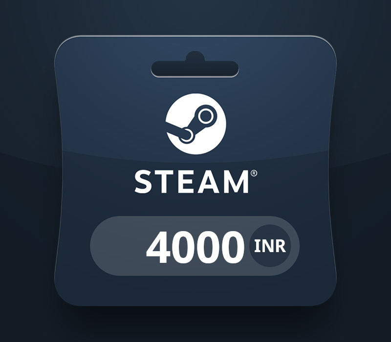 Steam Wallet INR 4000 Gift Card IN