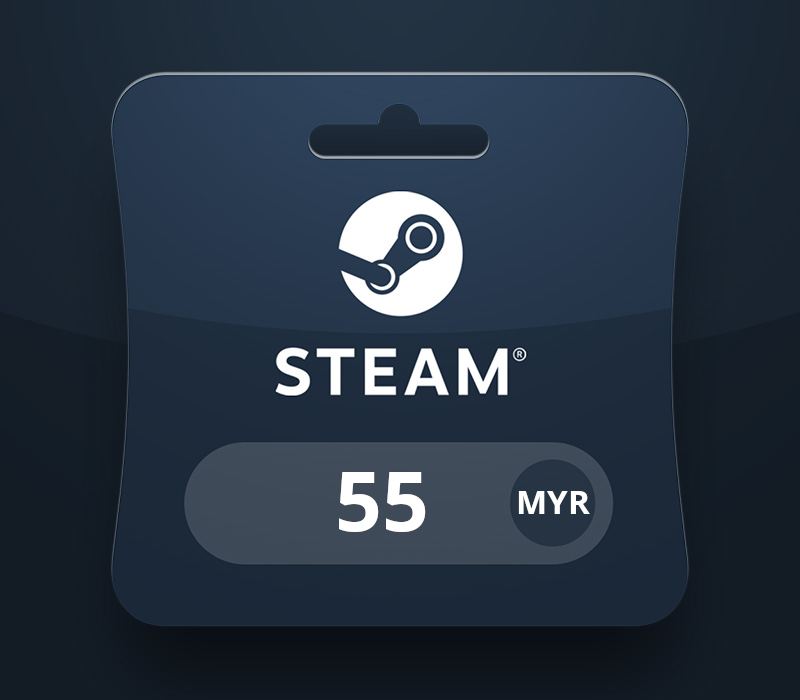 Steam Wallet MYR 55 Gift Card MY