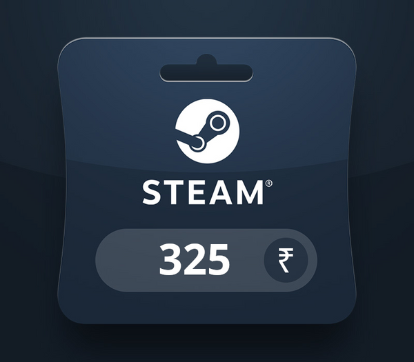 Steam Wallet INR 325 Gift Card IN