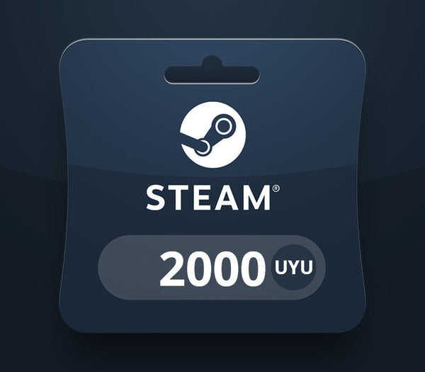 Steam Wallet UYU 2000 Gift Card UY