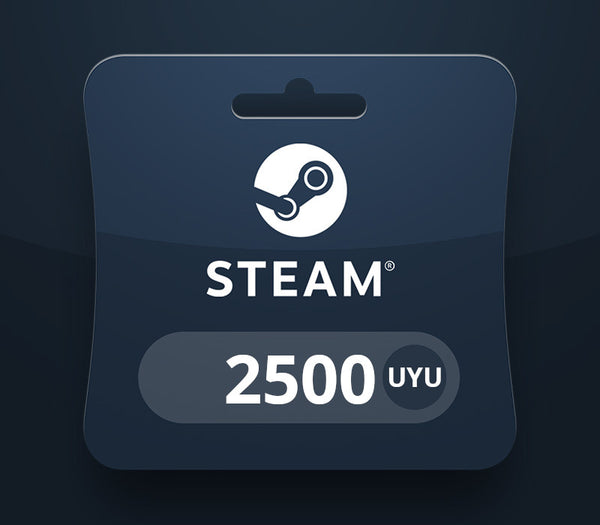 Steam Wallet UYU 2500 Gift Card UY