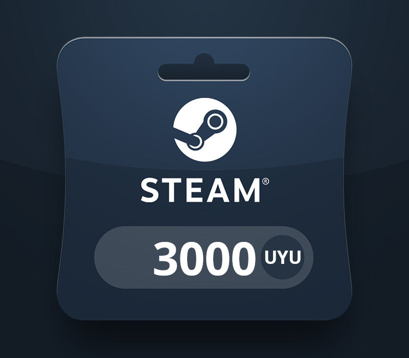Steam Wallet UYU 3000 Gift Card UY