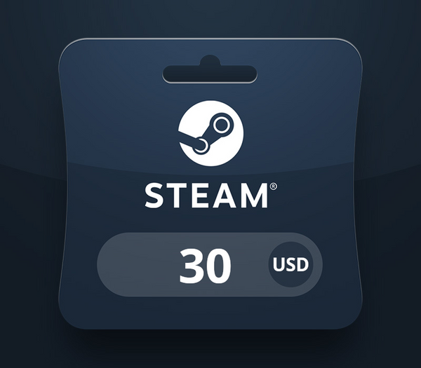 Steam Wallet USD 30 Gift Card BH