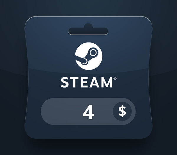 Steam Wallet USD 4 Gift Card EC