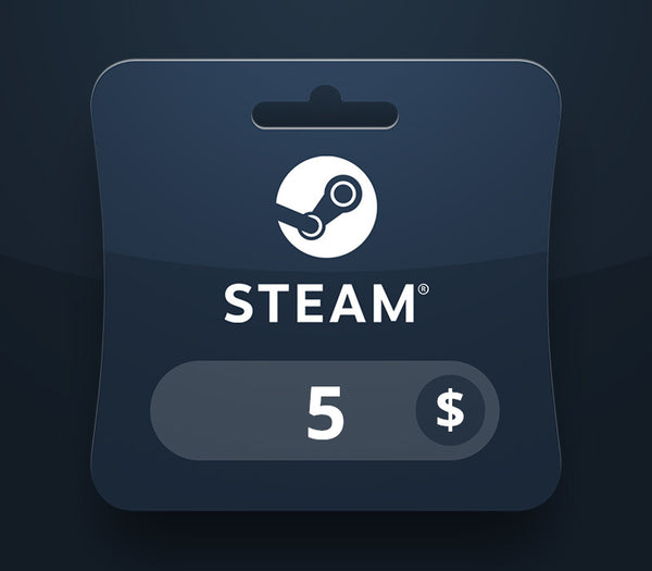 Steam Wallet USD 5 Gift Card BO