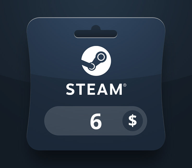 Steam Wallet USD 6 Gift Card EC