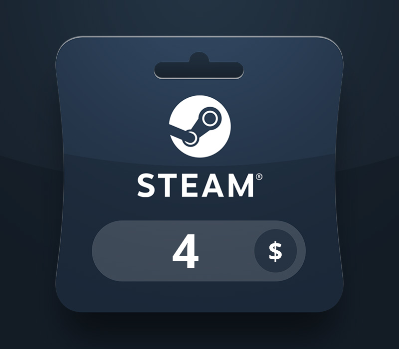 Steam Wallet USD 4 Gift Card BD