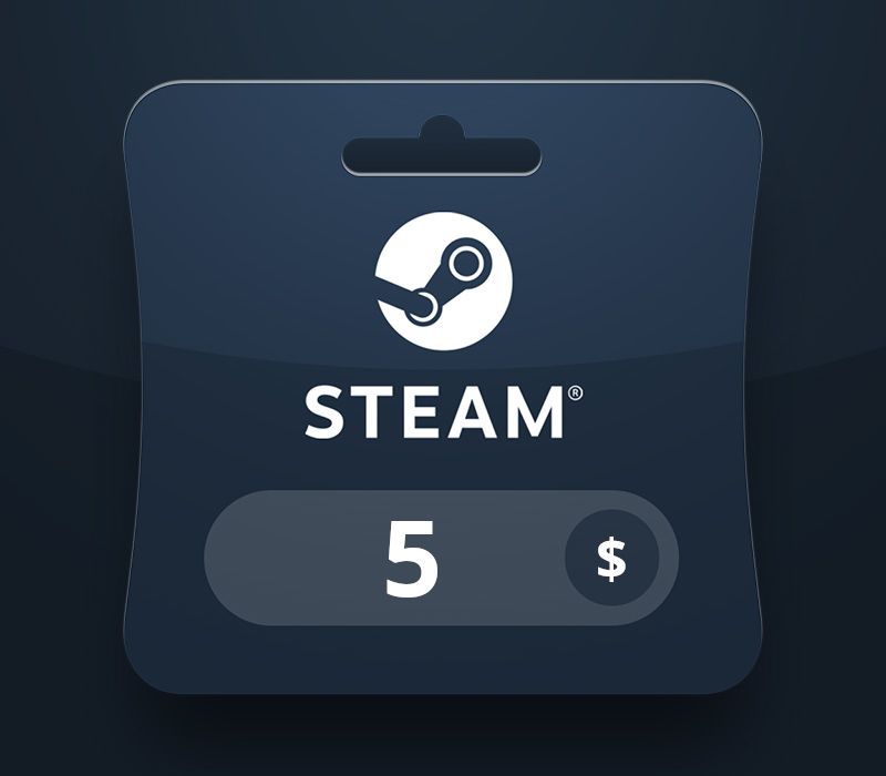 Steam Wallet USD 5 Gift Card MA