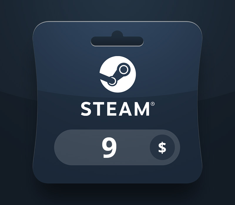 Steam Wallet USD 9 Gift Card BH