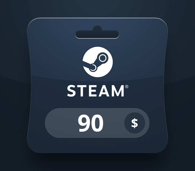 Steam Wallet USD 90 Gift Card BD