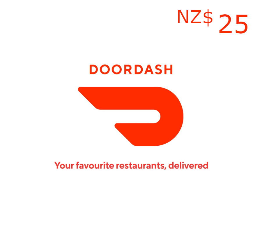 DoorDash NZD 25 Gift Card NZ