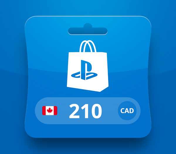 PlayStation Network CAD 210 Gift Card CA