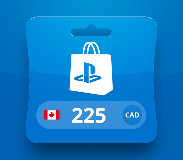 PlayStation Network CAD 225 Gift Card CA