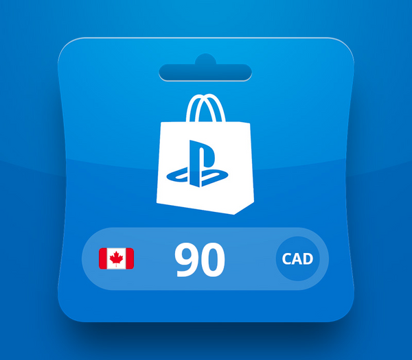 PlayStation Network CAD 90 Gift Card CA