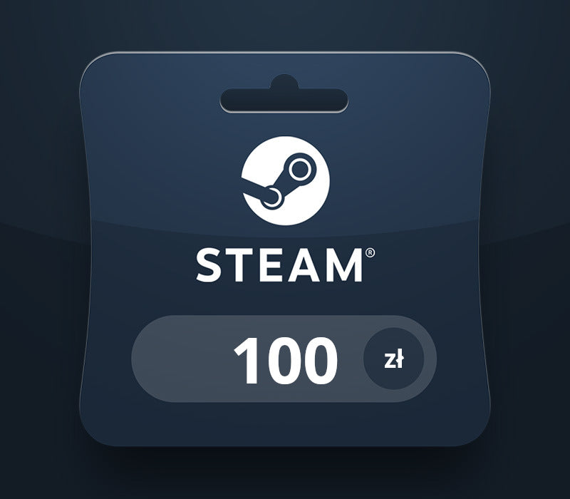 Steam Wallet PLN 100 Gift Card PL