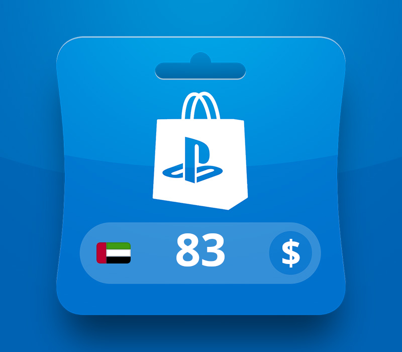 PlayStation Network USD 83 Gift Card AE