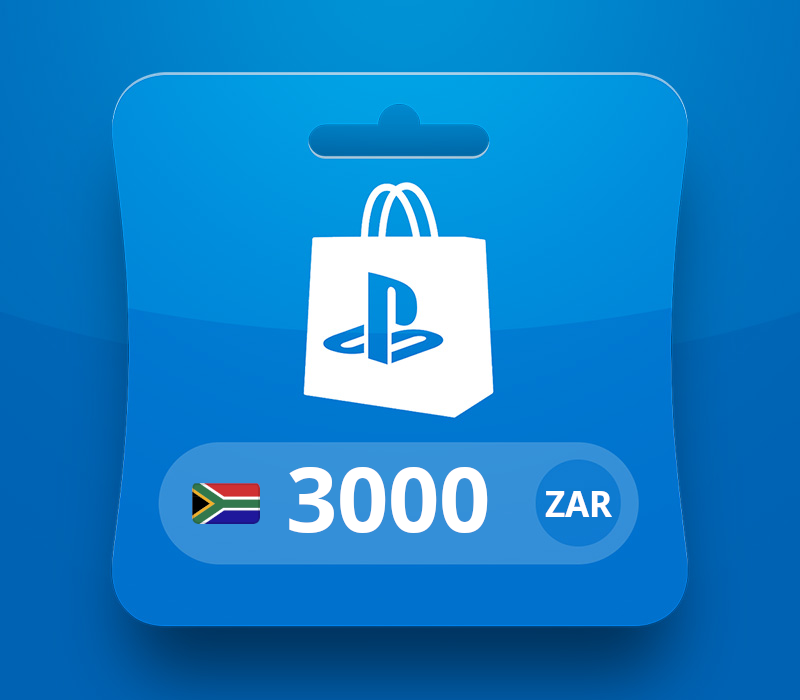 PlayStation Network ZAR 3000 Gift Card ZA