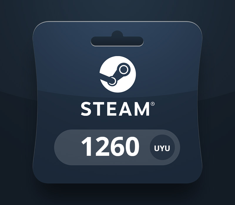 Steam Wallet UYU 1260 Gift Card UY