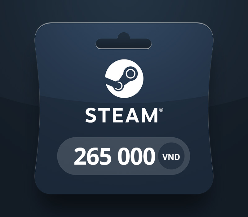Steam Wallet VND 265 000 Gift Card VN