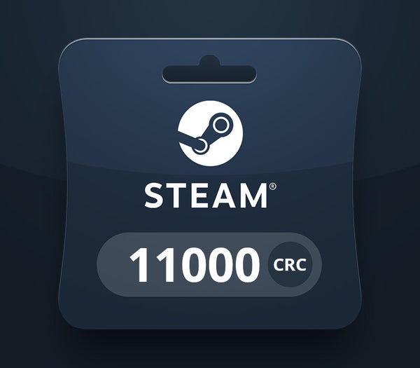 Steam Wallet CRC 11 000 Gift Card HR