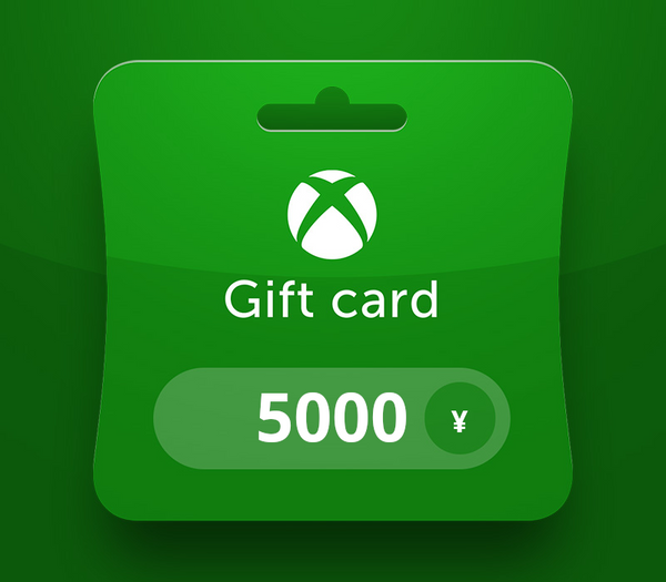 XBOX Live JPY 5000 Prepaid Card JP