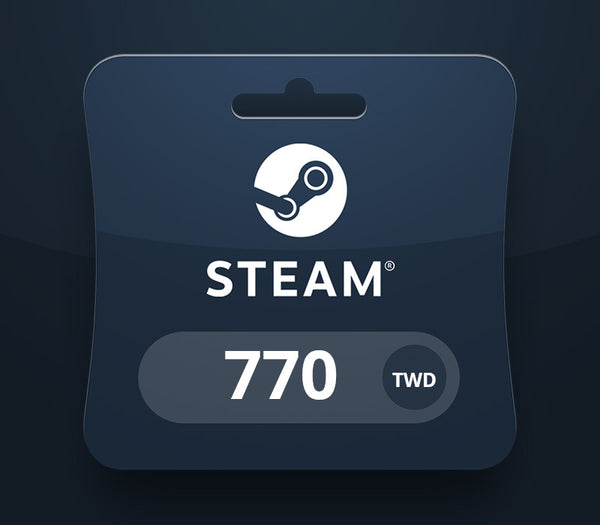 Steam Wallet TWD 770 Gift Card TW